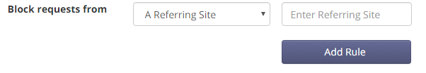 Referring Site Rules